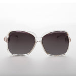 Load image into Gallery viewer, Oversized Square Clear Frame Vintage Sunglasses 
