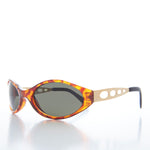 Load image into Gallery viewer, Large Oval Wrap Around Vintage Sunglasses 
