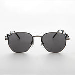 Load image into Gallery viewer, Square Vintage Sunglass with Industrial temples - Jagger
