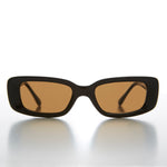Load image into Gallery viewer, Rectangle Beatnik 90s Sunglass - Java
