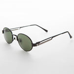 Load image into Gallery viewer, Spring Temple Oval Steampunk Vintage Sunglass 
