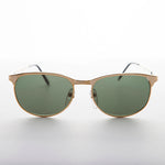 Load image into Gallery viewer, Metal Horn rim Vintage Sunglass with Glass Lens
