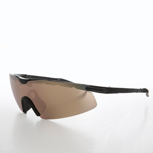 Reflective Wraparound Vintage y2k Unisex Sunglasses