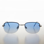 Load image into Gallery viewer, Color Tinted Rimless 90s Vintage Sunglass

