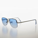 Load image into Gallery viewer, Color Tinted Rimless 90s Vintage Sunglass
