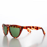 Load image into Gallery viewer, 80s Cat Eye Sunglass with Gold Accents

