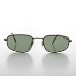 Load image into Gallery viewer, Rectangular Glass Lens Vintage Sunglass - Justin
