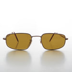 Load image into Gallery viewer, Rectangular Glass Lens Vintage Sunglass
