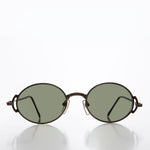 Load image into Gallery viewer, 90s Oval Steampunk Sunglass
