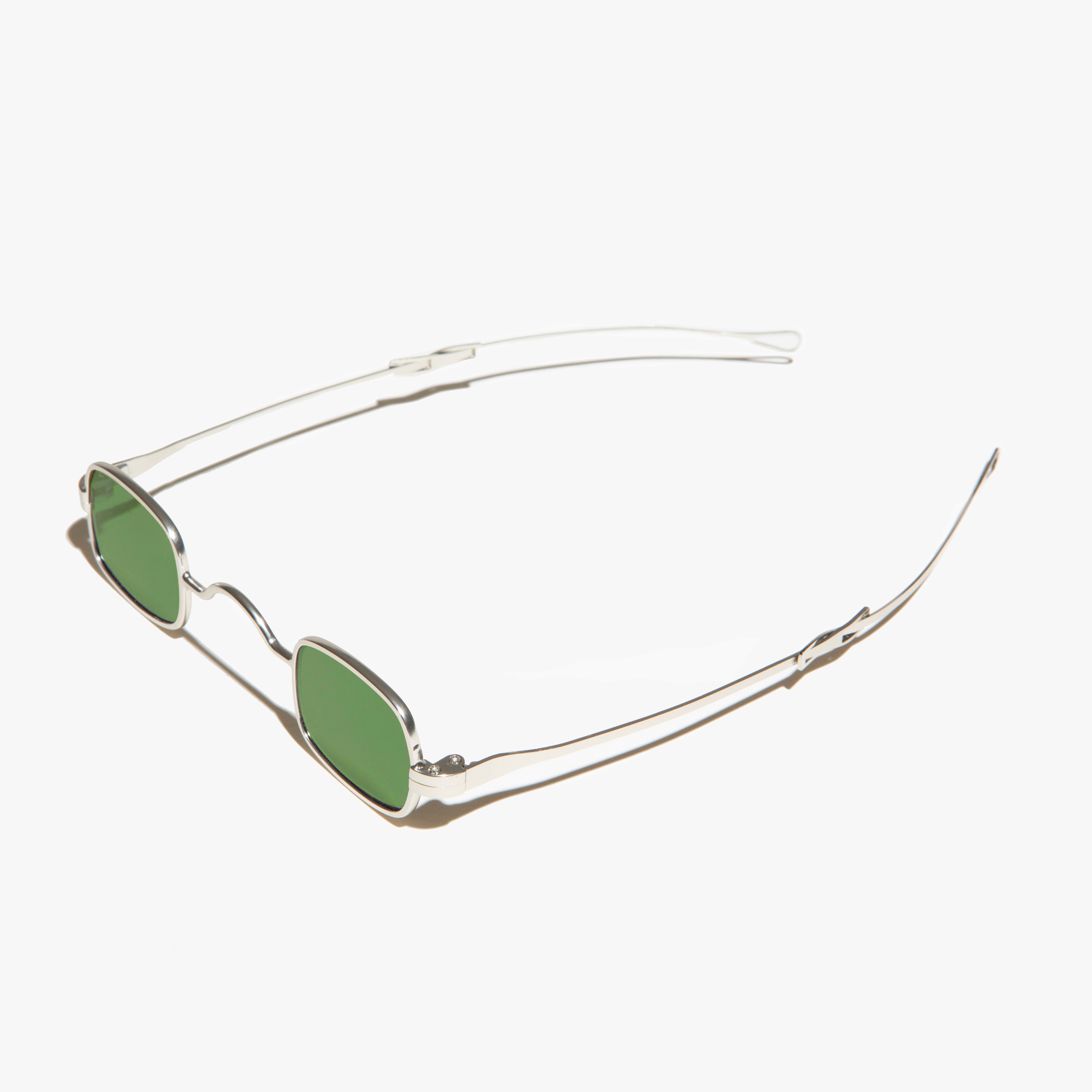 Tiny Rectangular Spectacle Sunglass with Sliding Temples