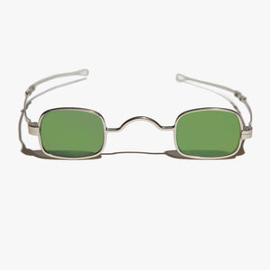 Tiny Rectangular Spectacle Sunglass with Sliding Temples