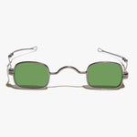 Load image into Gallery viewer, Tiny Rectangular Spectacle Sunglass with Sliding Temples
