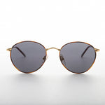 Load image into Gallery viewer, Gold Round Preppy Classic Metal Vintage Sunglass 
