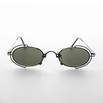 Load image into Gallery viewer, Tiny Oval 90s Metal Vintage Sunglasse
