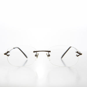 Fancy Rimless Reading Glasses
