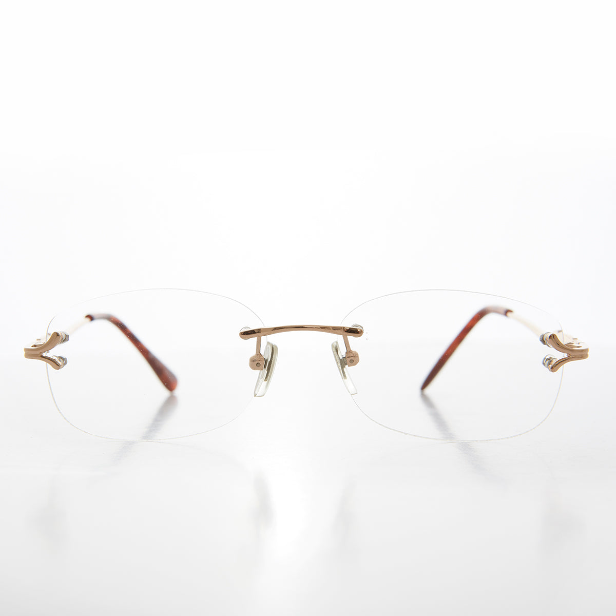 Fancy Rimless Reading Glasses