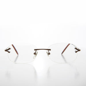 Fancy Rimless Reading Glasses