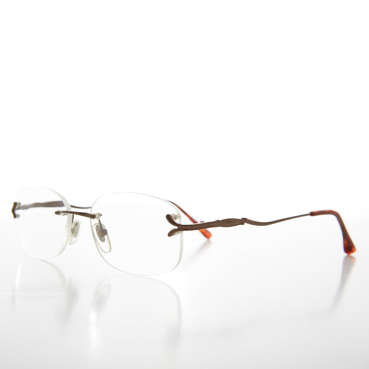 Fancy Rimless Reading Glasses