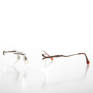 Fancy Rimless Reading Glasses