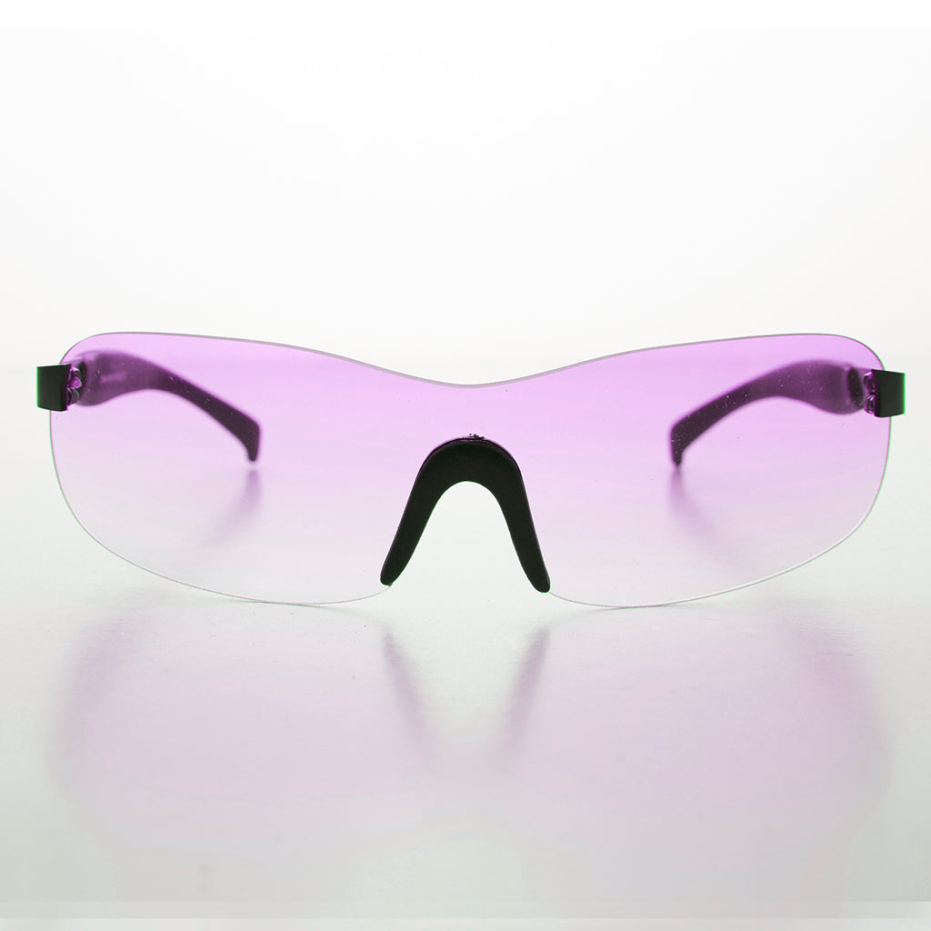 purple wrap around sports frame