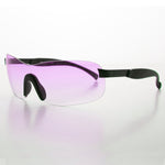 Load image into Gallery viewer, Y2K Wrap Shield Rimless Vintage Sunglass 
