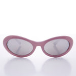 Load image into Gallery viewer, Curved Oval Cat Eye Vintage Sunglass 
