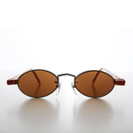 Load image into Gallery viewer, Small Oval Spectacle Style Vintage Sunglasses - Larkin
