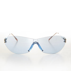 Cybercore Vintage Shield Sunglasses 