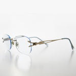 Load image into Gallery viewer, Oval Rimless Colored Lens Readers - Leona
