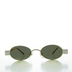 Load image into Gallery viewer, 90s Oval Micro Sunglasses
