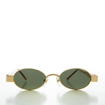 Load image into Gallery viewer, 90s Oval Micro Sunglasses
