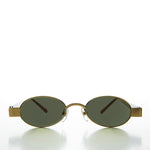 Load image into Gallery viewer, 90s Oval Micro Sunglasses
