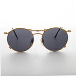 Load image into Gallery viewer, Round 90s Goth Vintage Sunglass 
