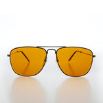 Load image into Gallery viewer, Square Aviator with Amber 58mm - Major
