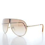 Load image into Gallery viewer, 80s Gold Silver Vintage Aviator Sunglass - Manor
