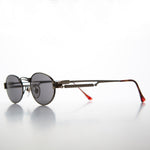 Load image into Gallery viewer, Goth Steampunk Victorian Oval Vintage Sunglass
