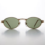Load image into Gallery viewer, Goth Steampunk Victorian Oval Vintage Sunglass
