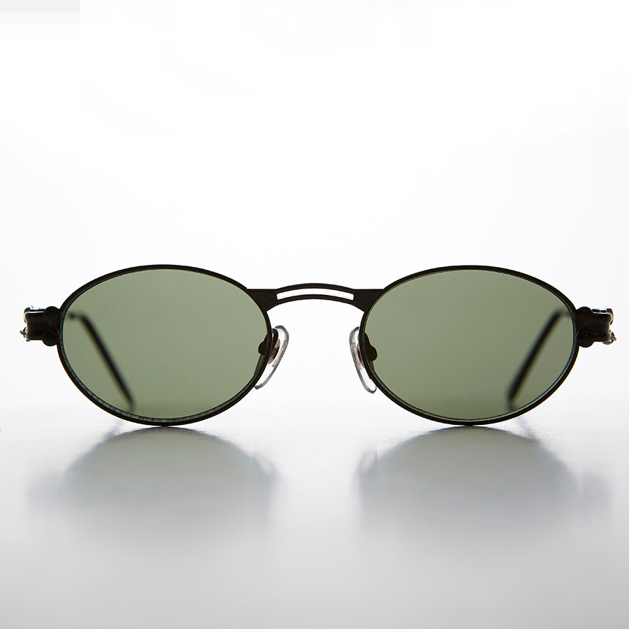 Goth Steampunk Victorian Oval Vintage Sunglass
