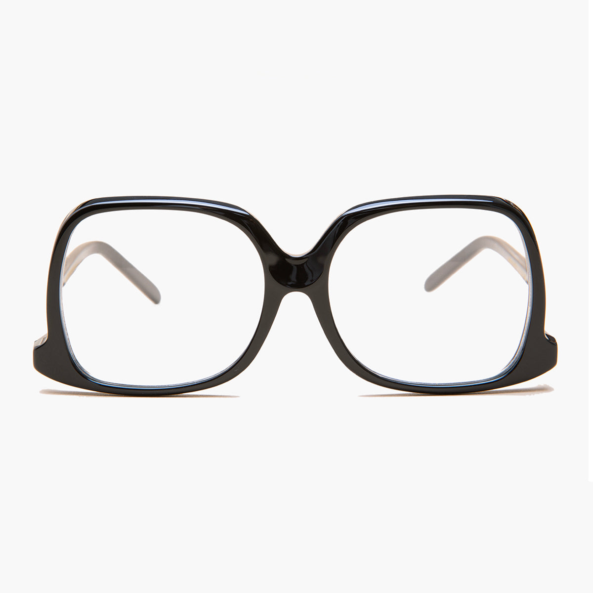 Black Oversized Reading Glasses