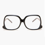 Load image into Gallery viewer, Black Oversized Reading Glasses
