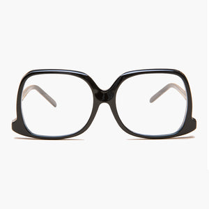 Black Oversized Reading Glasses