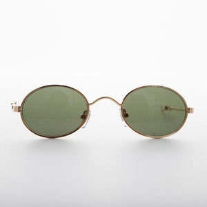 Oval Sunglass Spectacle with Adjustable Sliding Temples