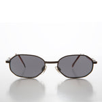 Load image into Gallery viewer, 90s Geometric Oval Metal Sunglasses
