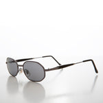 Load image into Gallery viewer, 90s Geometric Oval Metal Sunglasses
