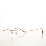 Load image into Gallery viewer, Oval Rimless Reading Glasses
