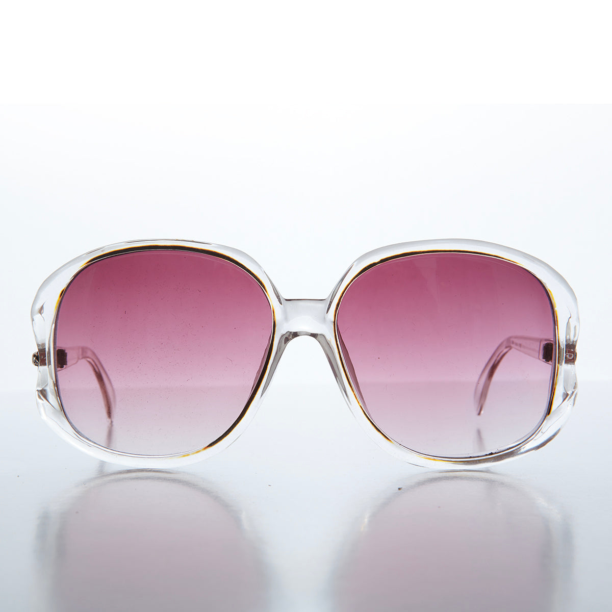 laides round sunglasses