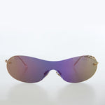 Load image into Gallery viewer, Mono Lens Vintage Sunglasses with Piercing 
