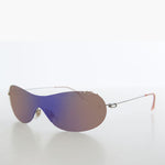 Load image into Gallery viewer, Mono Lens Vintage Sunglasses with Piercing 
