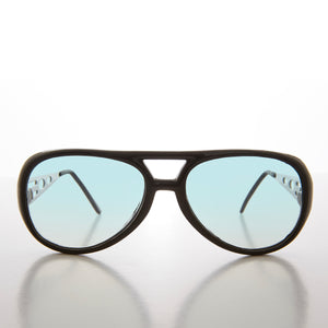 pilot sunglasses with green lenses