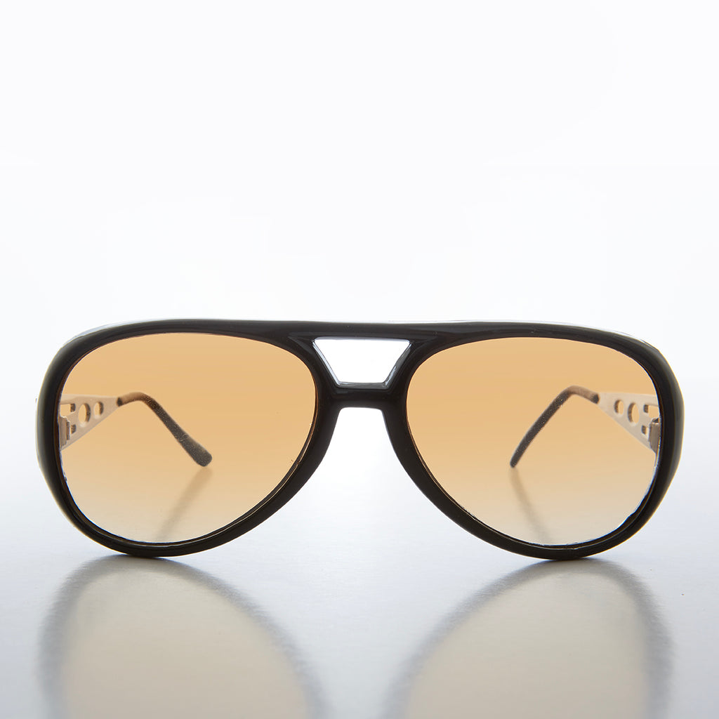 pilot sunglasses with orange lenses